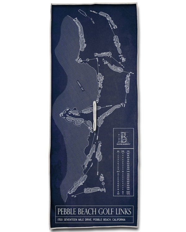 Pebble Beach Golf Links Golf Towel