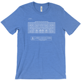 Duke University - Cameron Indoor Stadium (Elevation View) Unisex T-Shirts