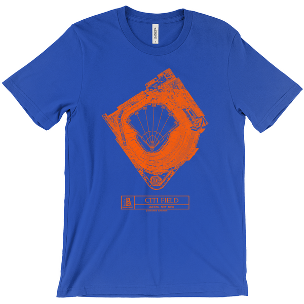 NY Mets - Citi Field (Blue) Team Colors T-shirt