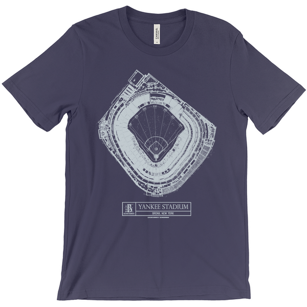New York Yankees - Yankee Stadium (Navy) Team Colors T-Shirt