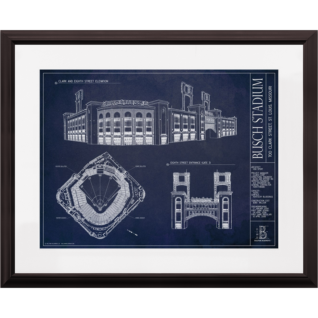 Busch Stadium St. Louis Cardinals Canvas Print - Baseball Stadium Canv -  Ducicanvas