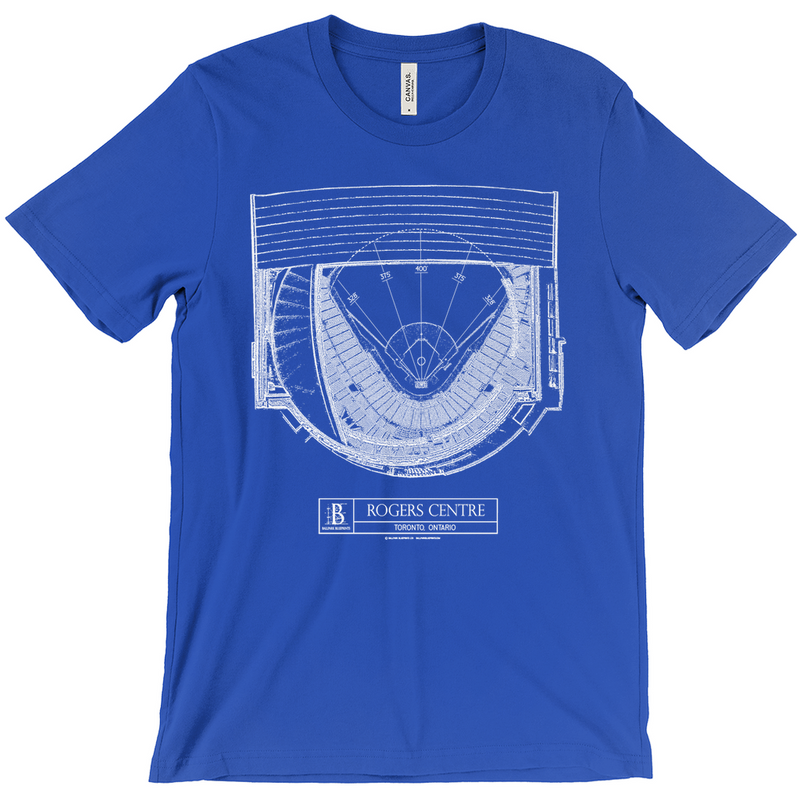 Toronto Blue Jays - Rogers Centre (Royal) Team Colors T-Shirt