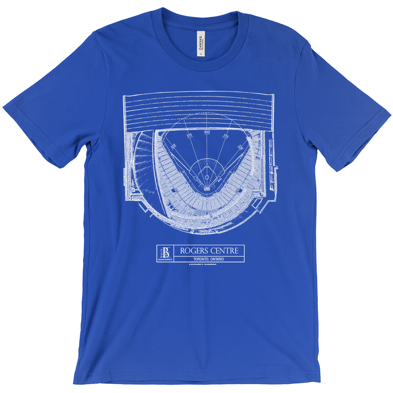 Toronto Blue Jays Rogers Centre Royal Team Colors T Shirt
