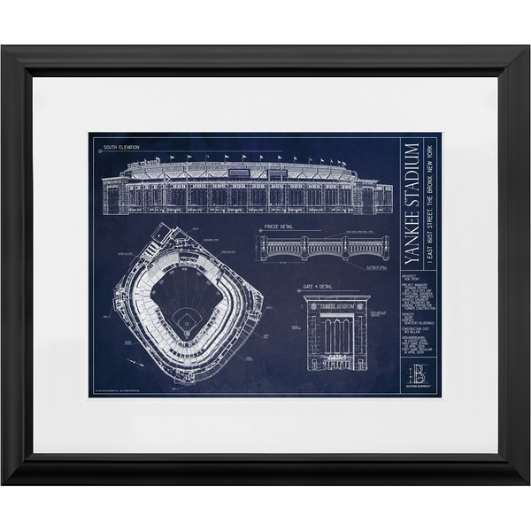 New York Yankees Stadium Baseball Framed Canvas Home Decor Wall