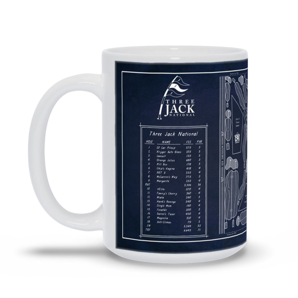 Three Jack National Ceramic Mug – Ballpark Blueprints