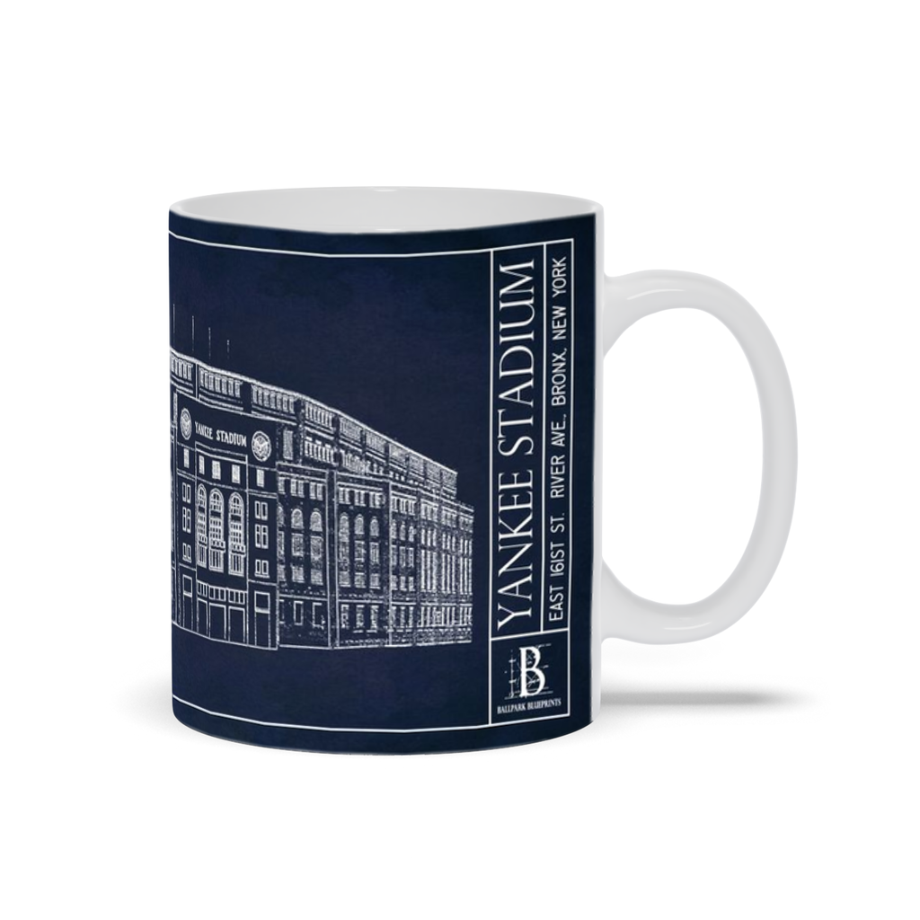 Old Yankee Stadium (1923) Ceramic Mug – Ballpark Blueprints