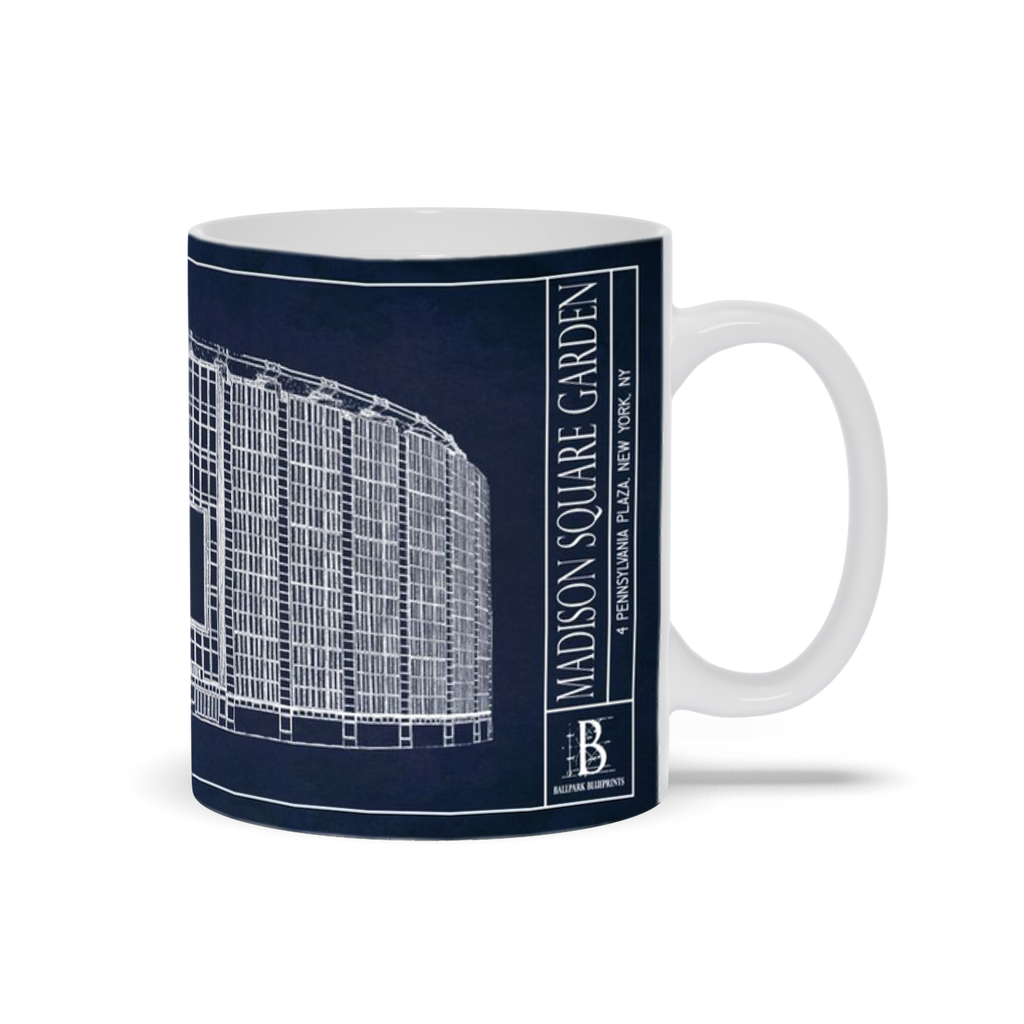 Madison Square Garden Ceramic Mug – Ballpark Blueprints